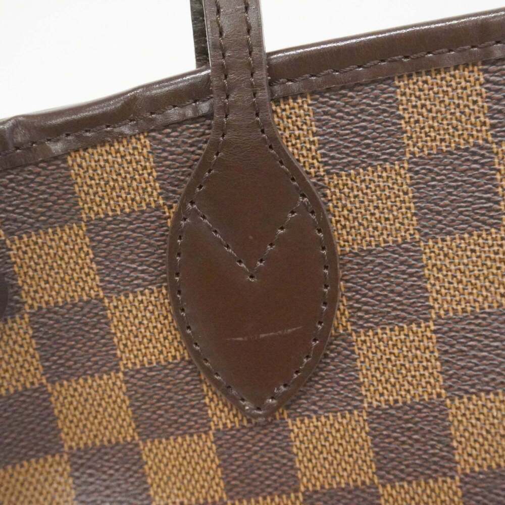 LOUIS VUITTON Authentic Brown Damier Neverfull PM Tote Bag - Picture 12 of 15